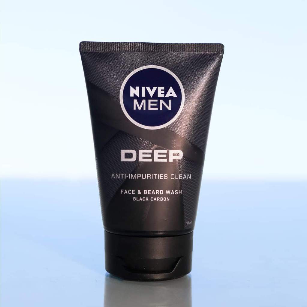 Nivea Men Deep Anti-Impurities Clean Face and Beard Wash (100ml)