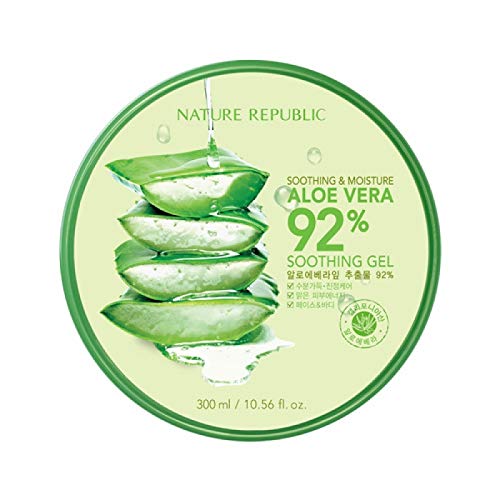 Nature Republic Soothing &amp; Moisture Aloe Vera 92% Soothing Gel (300ml)