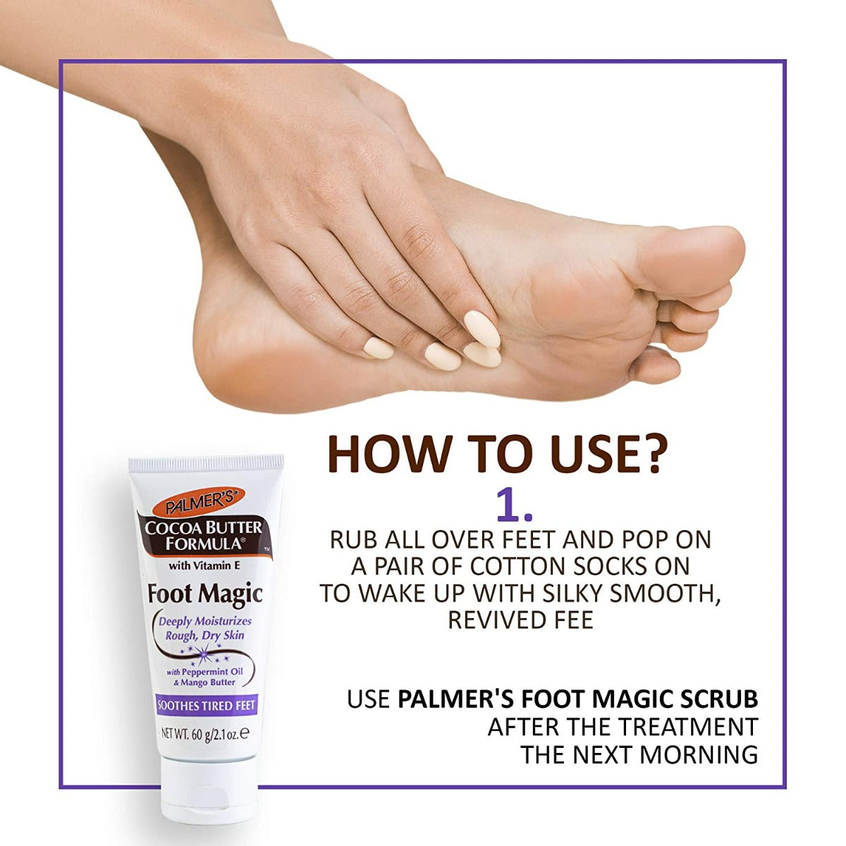 Palmer’s Cocoa Butter Formula Foot Magic Cream (60gm)