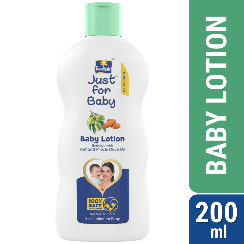 Parachute Just for Baby - Baby Lotion 200ml (Baby Wash 100ml FREE)