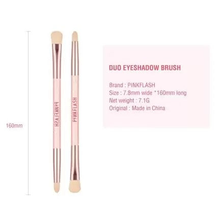 T04 - PINKFLASH Duo Eyeshadow Brush