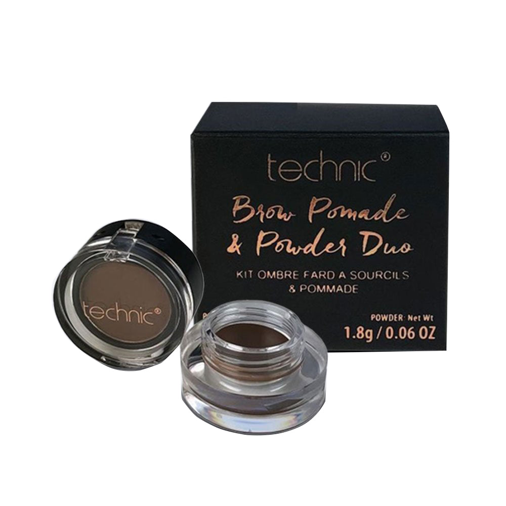 Technic Brow Pomade and Powder Duo - Dark (3g)