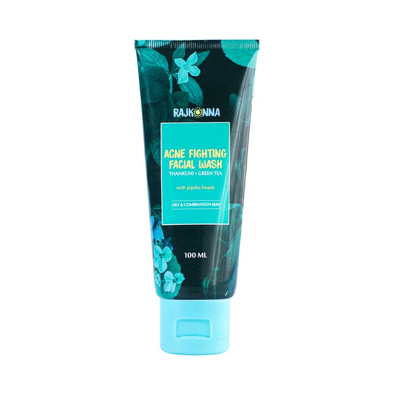 Buy Rajkonna Acne Fighting Facial Wash With Jojoba Beads (100ml) Online ...