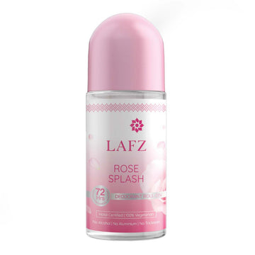 LAFZ No Alcohol Roll On Deodorant Rose Splash for Women (50ml)