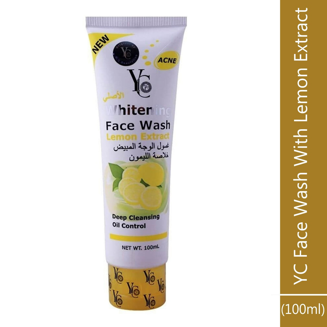 YC Face Wash With Lemon Extract (100ml)