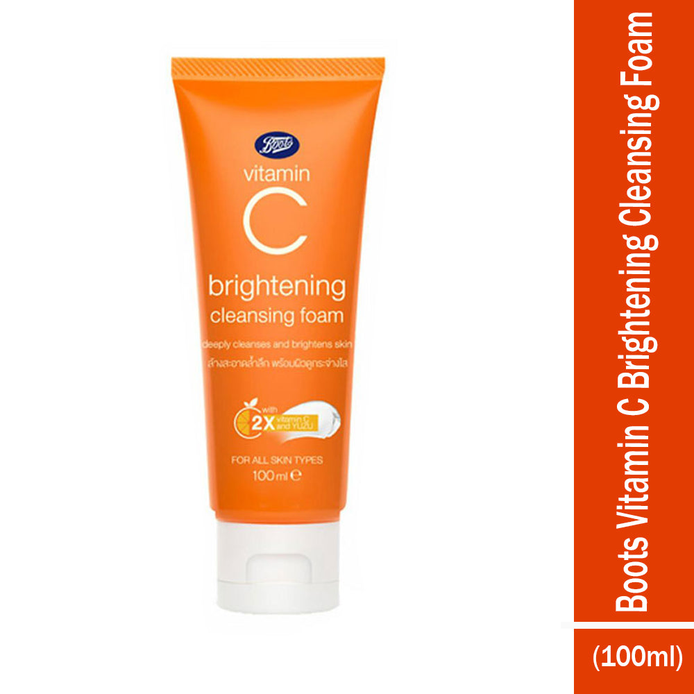 Boots Vitamin C Brightening Cleansing Foam (100ml)