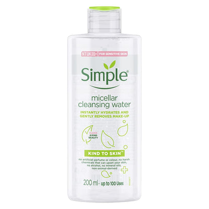 Simple Kind To Skin Micellar Cleansing Water