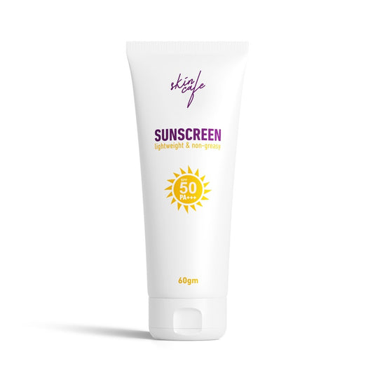 Skin Cafe Sunscreen SPF 50 PA+++ Lightweight and Non-Greasy (60ml)