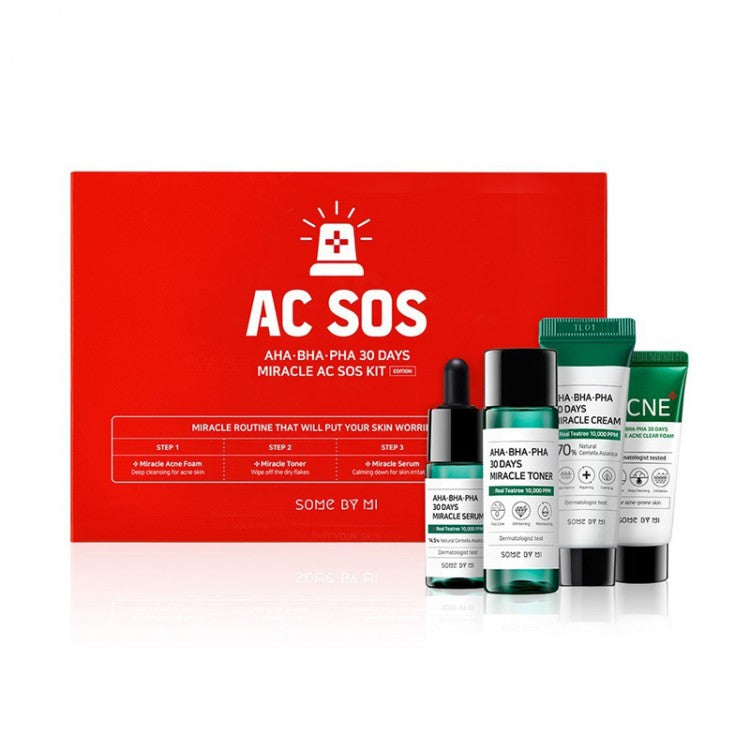 SOME BY MI AHA BHA PHA 30 Days Miracle AC SOS Kit