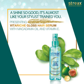 Streax Professional Vitariche Gloss Hair Serum  (115ml) BD