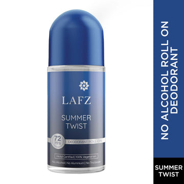 LAFZ No Alcohol Roll On Deodorant Summer Twist for Men (50ml)