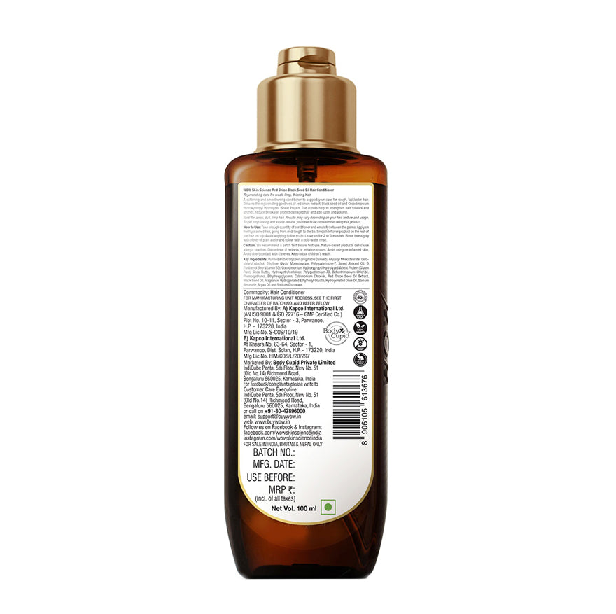 Wow Skin Science Onion Red Seed Oil Conditioner