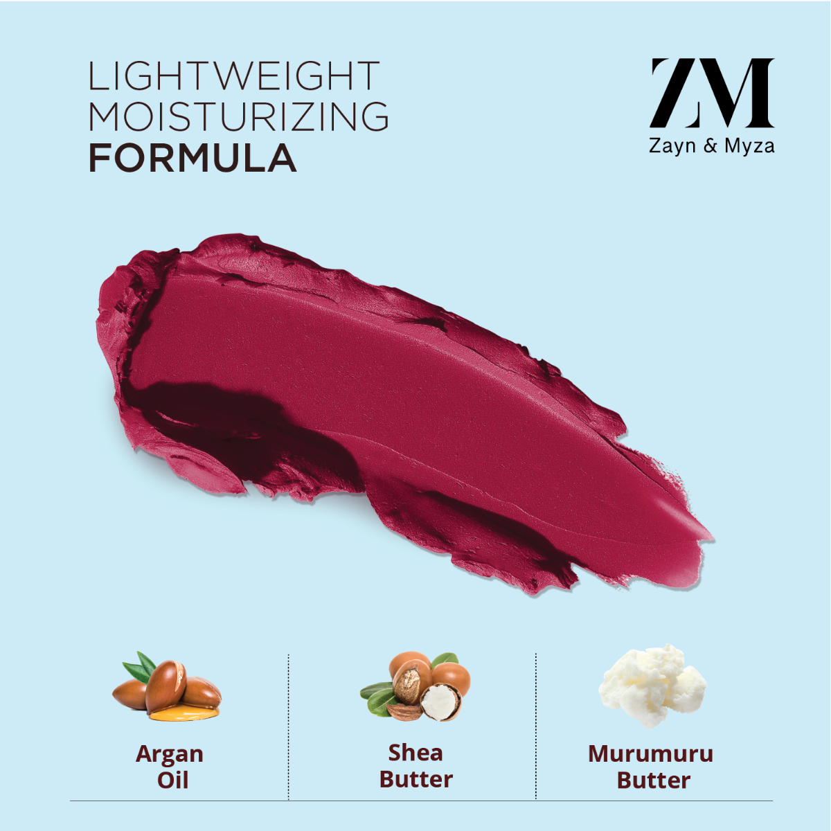 Zayn &amp; Myza Rich Matte Lipstick (4.2g)
